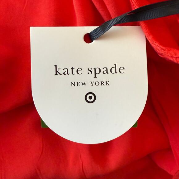 Kate Spade New York X Target Scalloped Mini Shift Dress Bright Red Size XXL - Picture 5 of 10